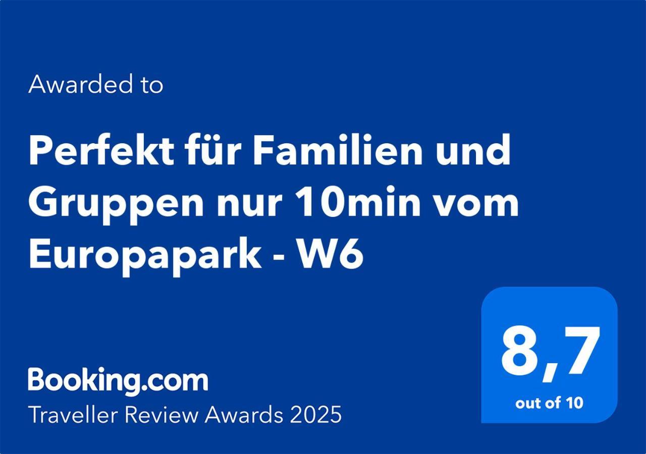 Apartment Perfekt Fuer Familien Und Gruppen Nur 10min Vom Europapark - W6 *